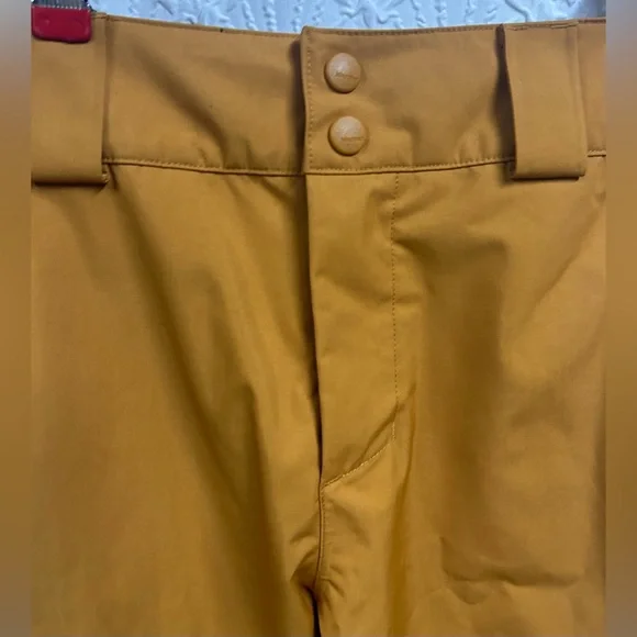 Marmot Small Mustard Colored Ski Pants - Picture 4 of 8